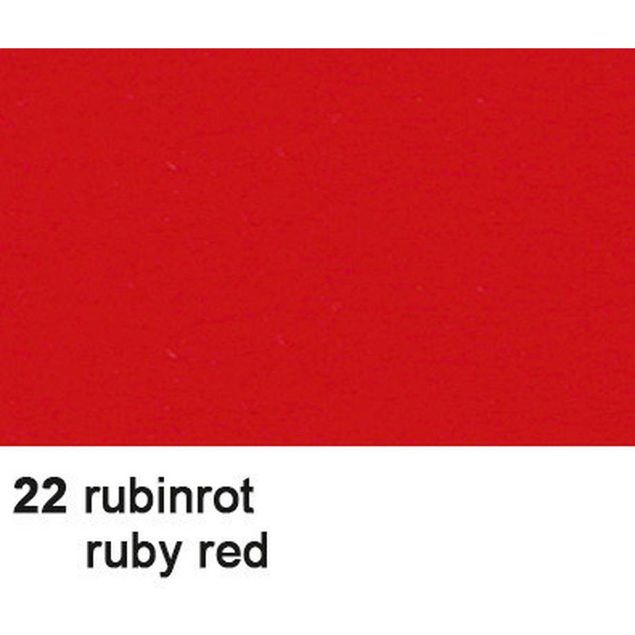 Ursus URSUS Tonzeichenpapier A4 2174622 130g. rubinrot 100 Blatt  