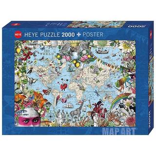 Heye  Puzzle Quirky World (2000Teile) 