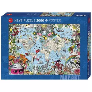 Puzzle Quirky World (2000Teile)