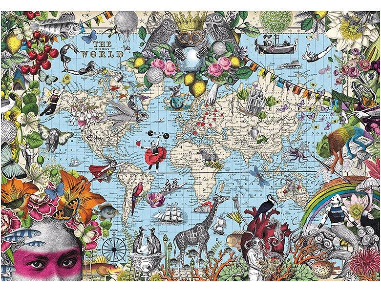 Heye  Puzzle Quirky World (2000Teile) 