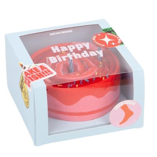 EatMySocks  Chaussettes EatMySocks - Happy Birthday Cake 2 paires 