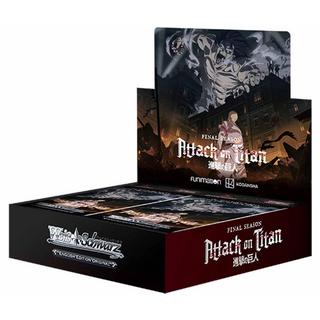 Bushiroad  Attack On Titan: Final Season Booster Display - Weiss Schwarz TCG - EN 