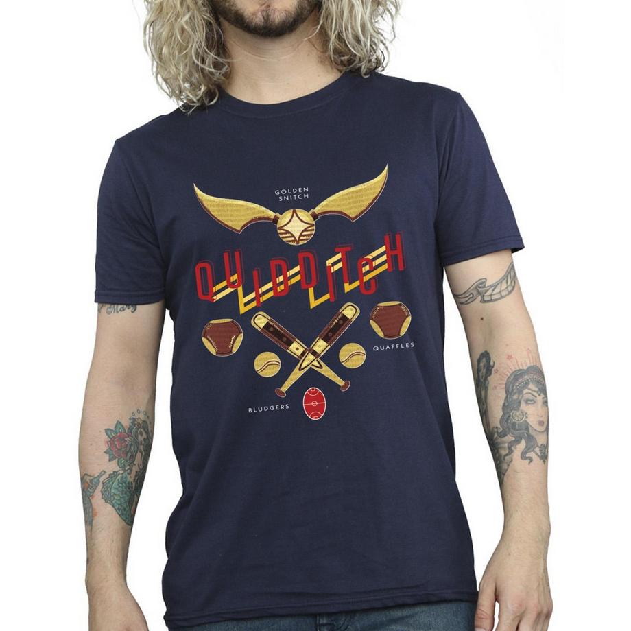 HARRY-POTTER Quidditch Golden Snitch T-Shirt  