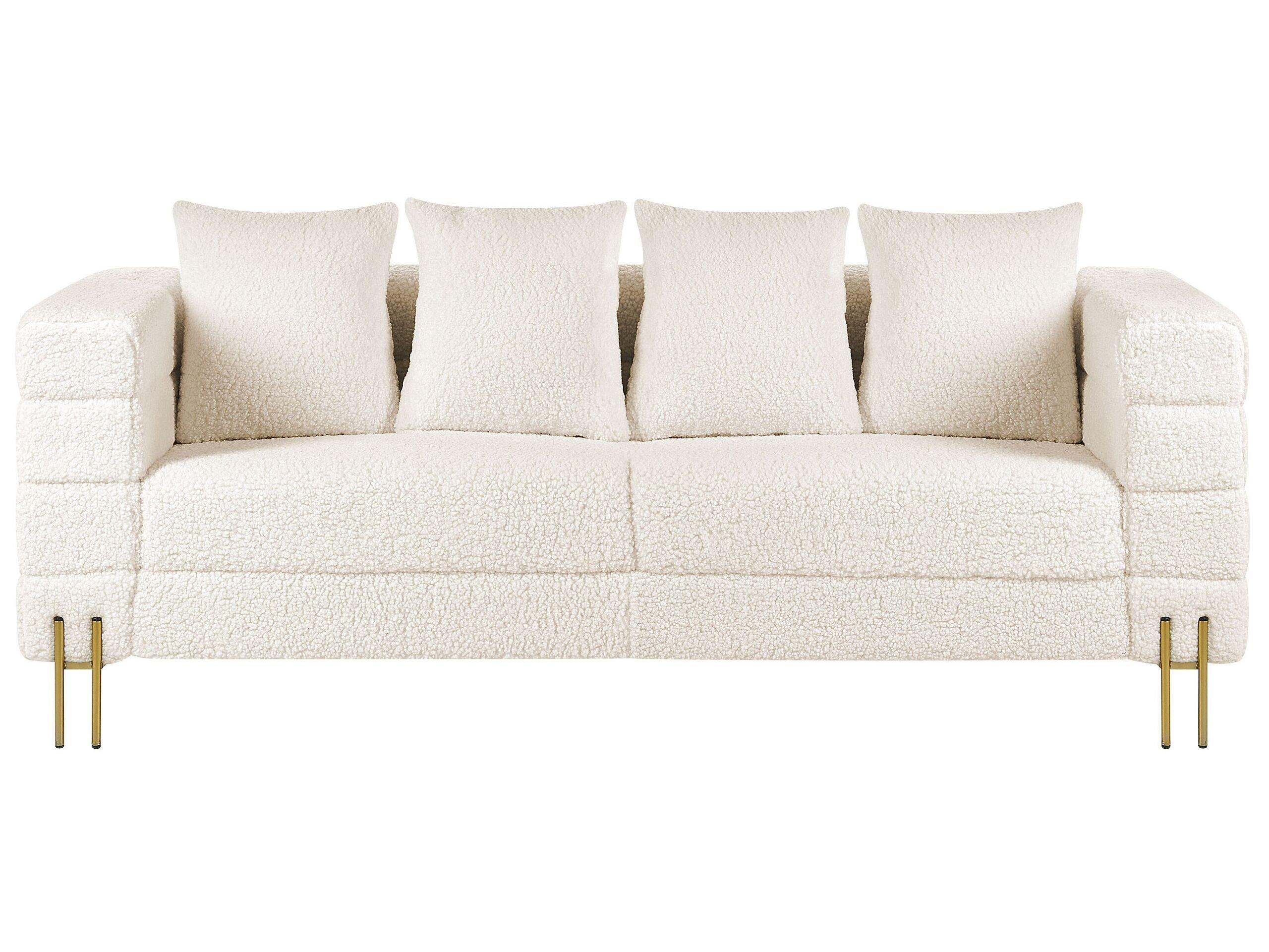 Beliani 3 Sitzer Sofa aus Bouclé Modern GRANNA  