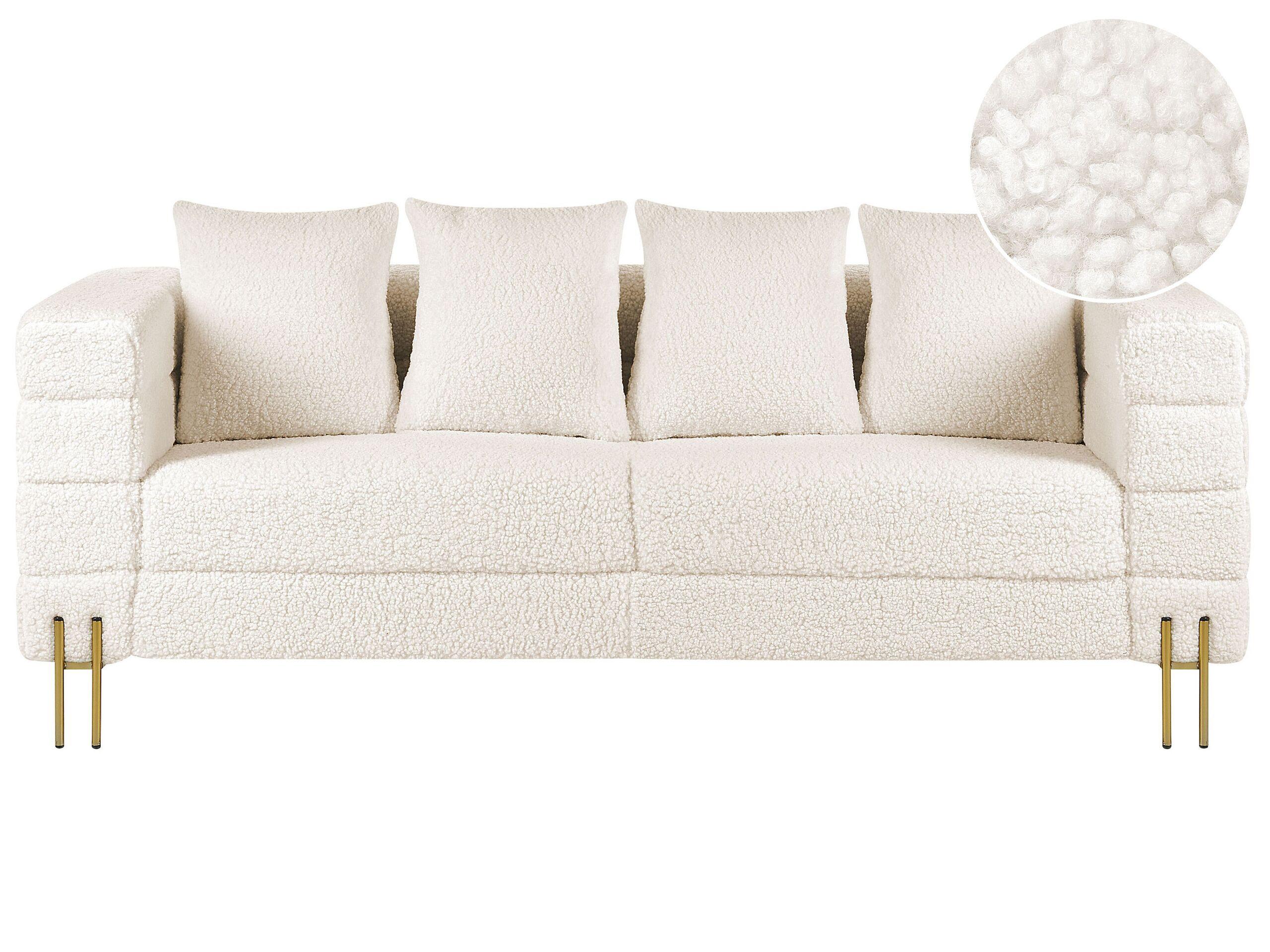 Beliani 3 Sitzer Sofa aus Bouclé Modern GRANNA  