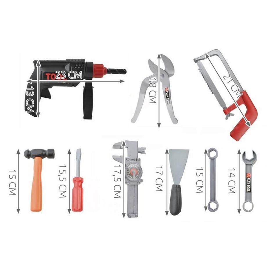 Kruzzel  Una cassetta degli attrezzi giocattolo 