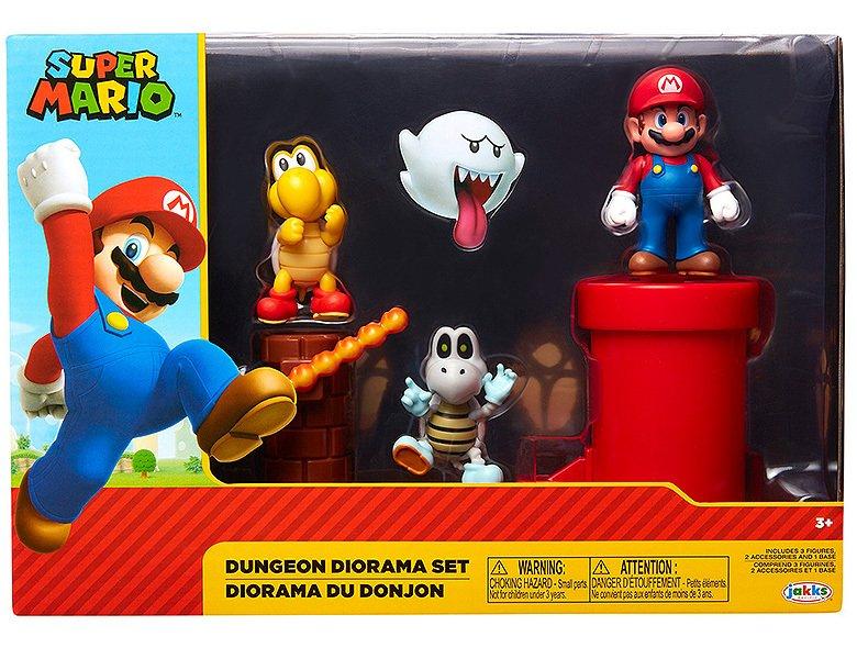 JAKKS Pacific  Super Mario Dungeon Diorama Set (6,5cm) 