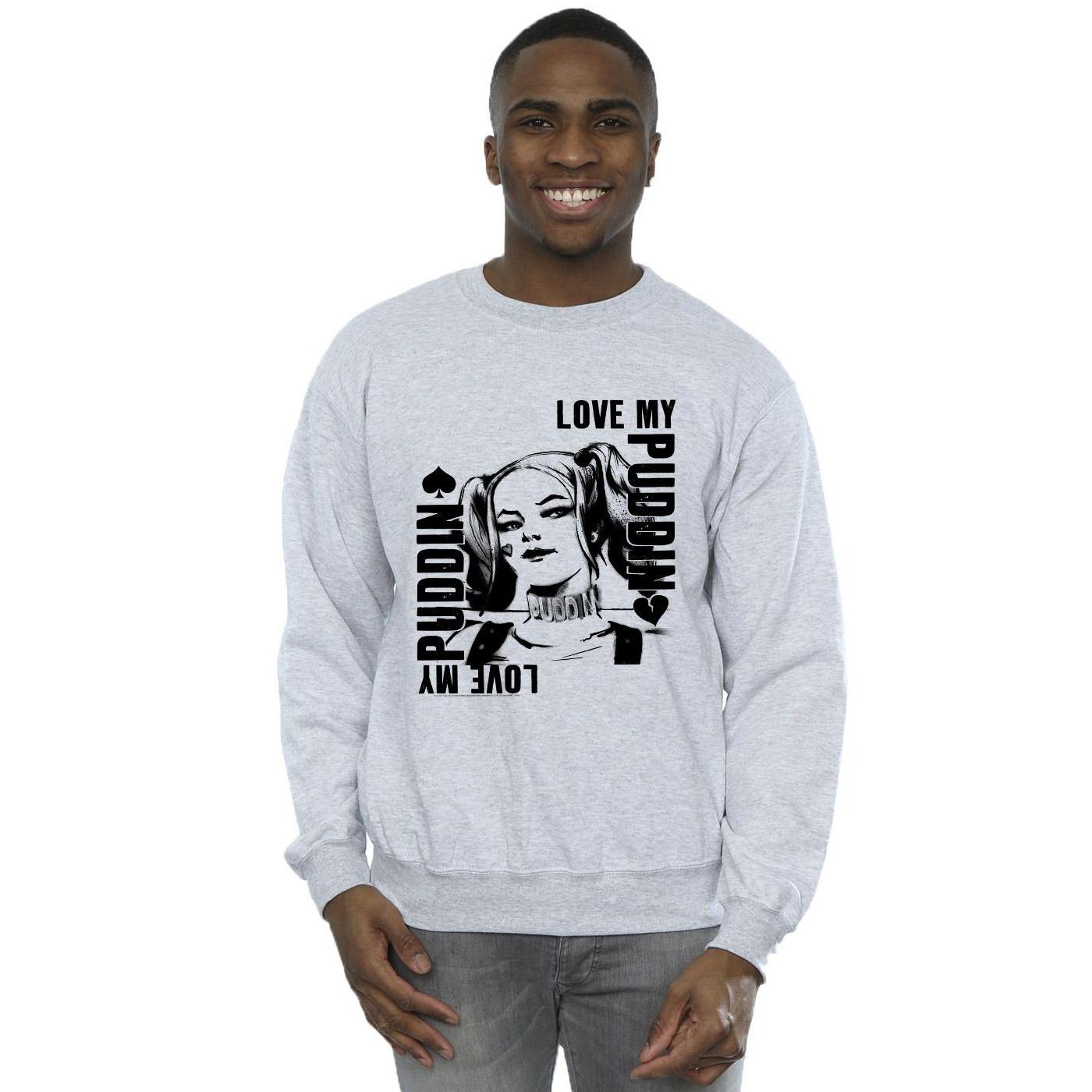 DC COMICS  Suicide Squad Love Puddin Sweatshirt 