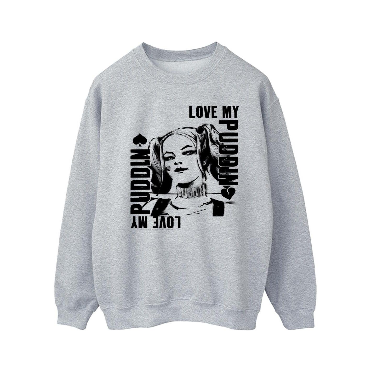 DC COMICS  Suicide Squad Love Puddin Sweatshirt 