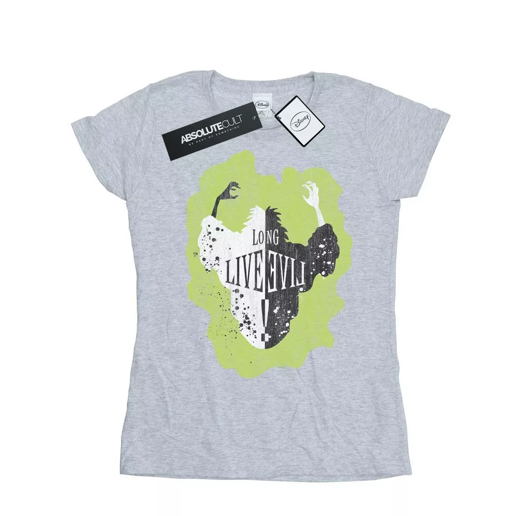 Disney - The Descendants Long Live TShirt, für Damen, Grau, Größe XXL