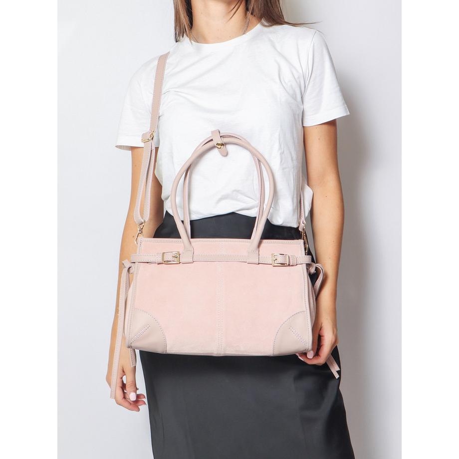 Gave Lux Novara Ultra Borsa a Tracolla in Camoscio  