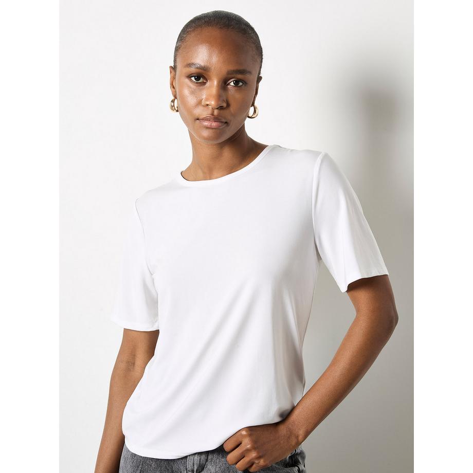 Schmal geschnittenes klassisches T-Shirt