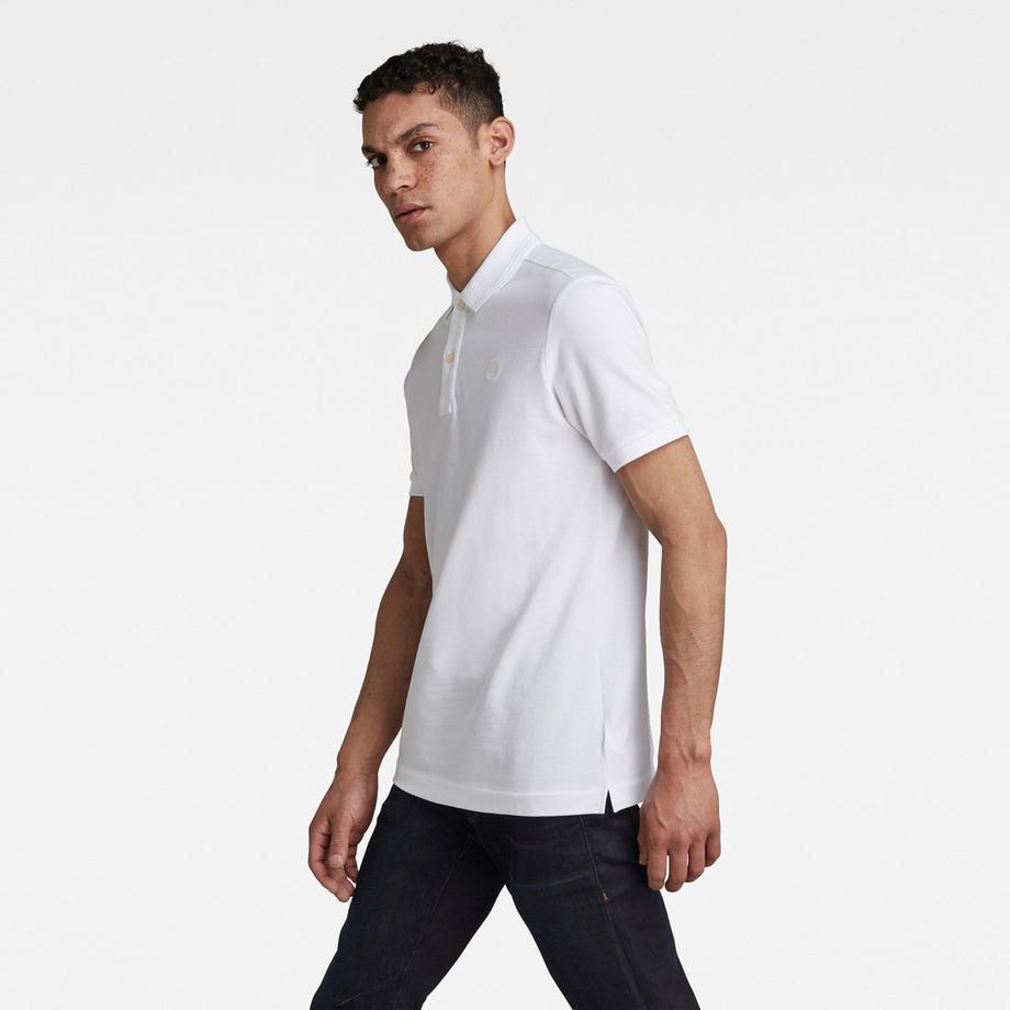 G-STAR Dunda Slim Polo Camicia Maniche Corte  