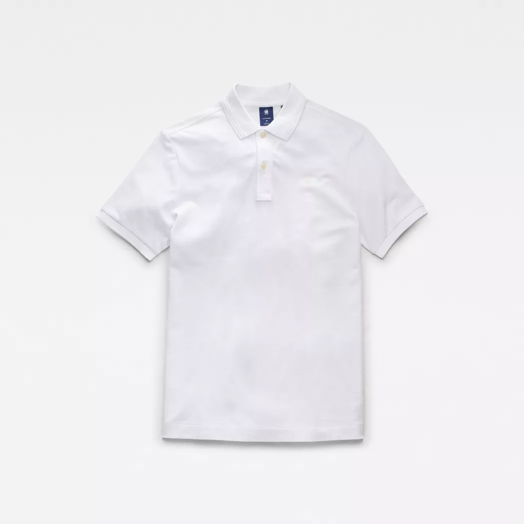 G-STAR - kurzarm-poloshirt dunda slim, für Herren, Weiss, Größe 2XS