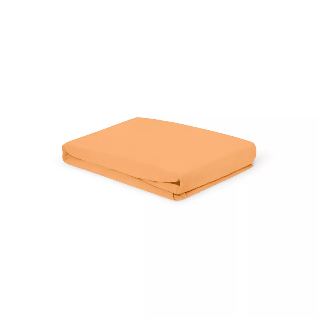 Living Home - Elasthan Fixleintuch, 90 x 200 cm, Pfirsich