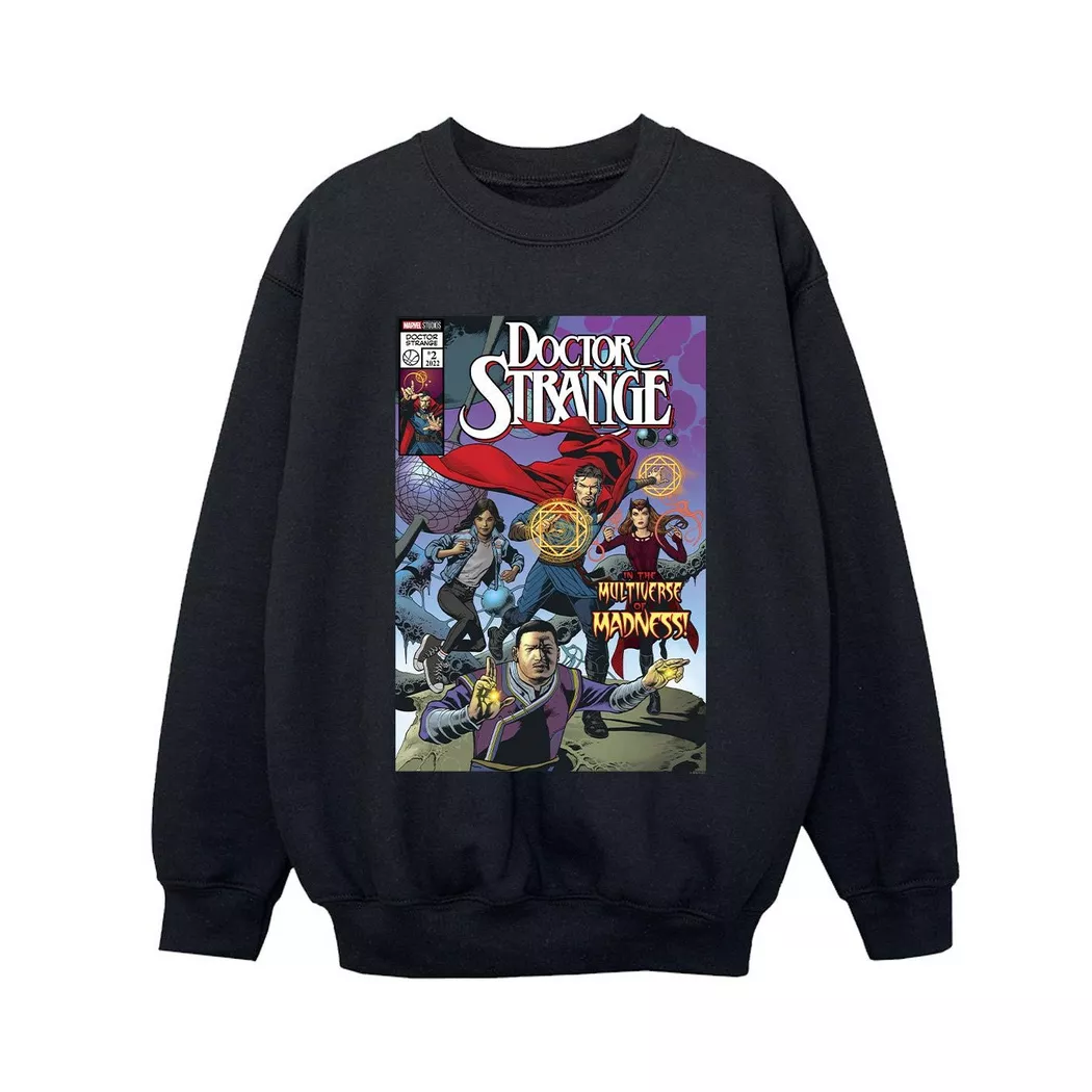 MARVEL - Sweatshirt, 116, Schwarz