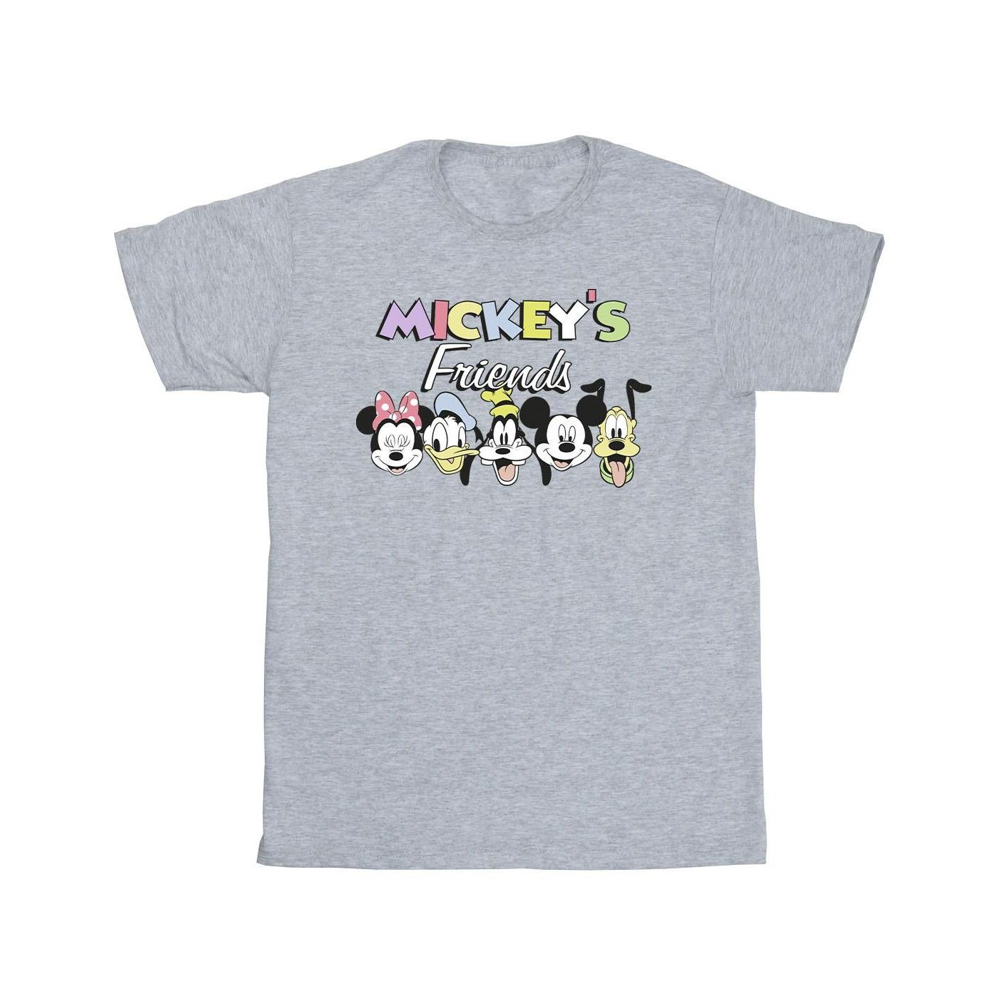 Disney  Tshirt MICKEY MOUSE AND FRIENDS FACES 