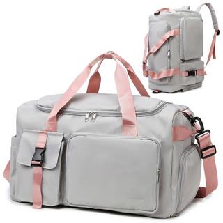 Only-bags.store Sporttasche Reisetasche mit Schuhfach Nassfach Wasserdichte Trainingstasche Reiseseesack Rucksack  