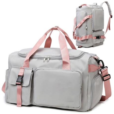 Only-bags.store Sporttasche Reisetasche mit Schuhfach Nassfach Wasserdichte Trainingstasche Reiseseesack Rucksack  