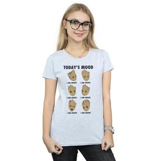 Guardians Of The Galaxy Today's Mood T-Shirt Stampata Slim Fit  