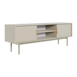 Vente-unique  TV-Möbel mit 2 Türen & 2 Ablagefächern - Beige - DABRIANA 