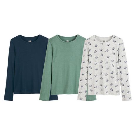 La Redoute Collections  3er-Pack Unterziehshirts aus Ripp 