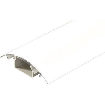 Canalina passacavi (L x L x A) 500 x 80 x 20 mm Bianco opaco
