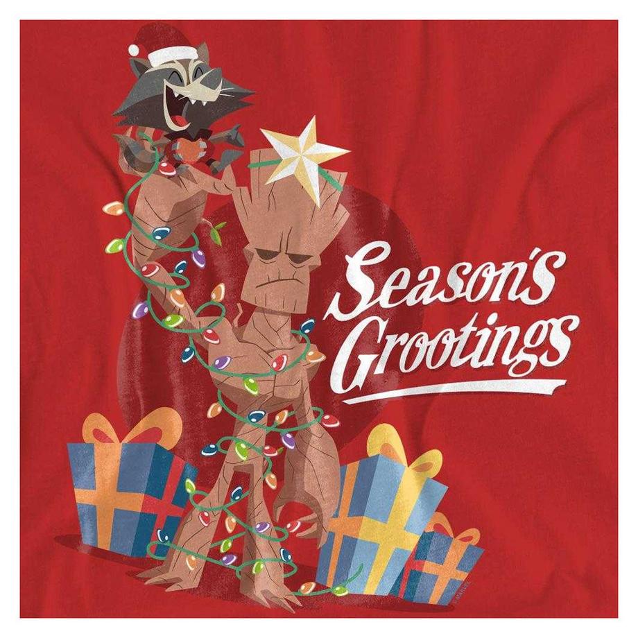 Guardians Of The Galaxy Seasons Grootings T-Shirt  