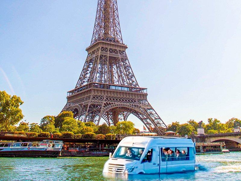 Smartbox  Kurzurlaub in Paris mit 2 Übernachtungen und Busbootsfahrt auf der Seine für 2 - Geschenkbox 