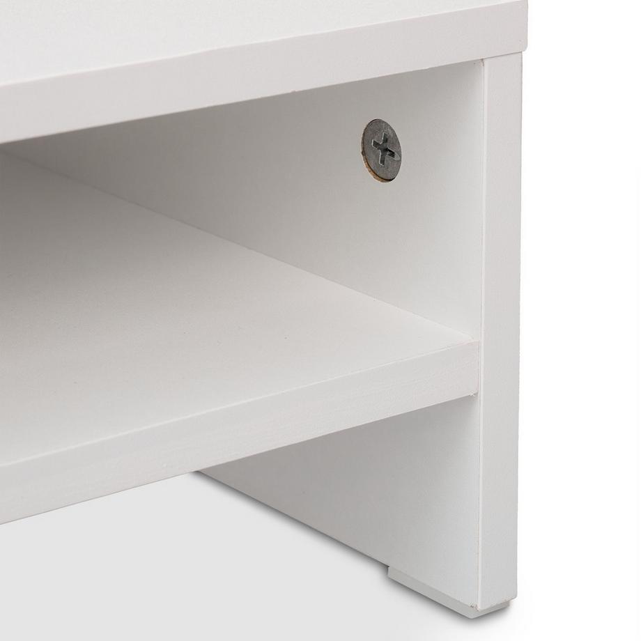 Northix  Monitorständer mit Organizer 