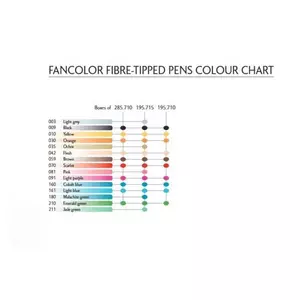 Fasermalstift Fancolor Maxi