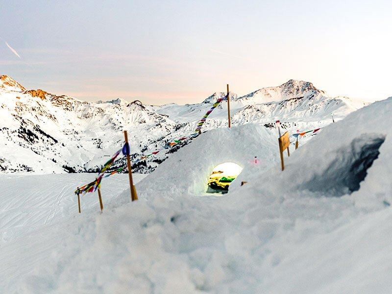 Smartbox  Séjour insolite en famille : 1 nuit en igloo avec souper près d’Albertville - Coffret Cadeau 