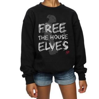 HARRY-POTTER  Free The House Elves Sweatshirt 