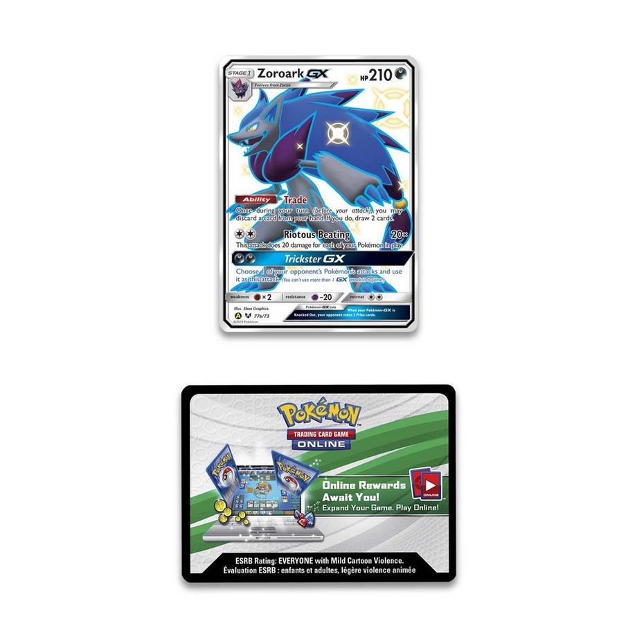 Pokémon  Hidden Fates Shiny Zoroark-GX Poké Ball Collection 