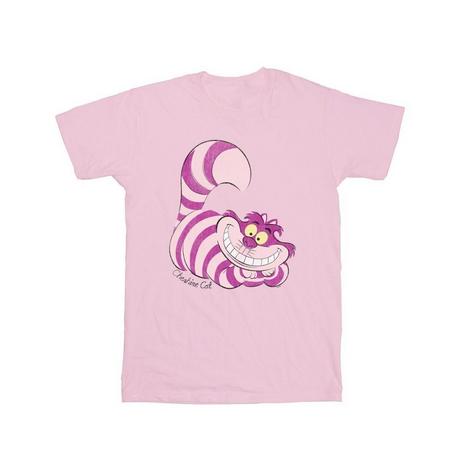 Alice in Wonderland Cheshire Cat T-Shirt Maniche Corte  