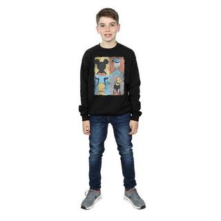 Disney  Four Backs Sweatshirt 