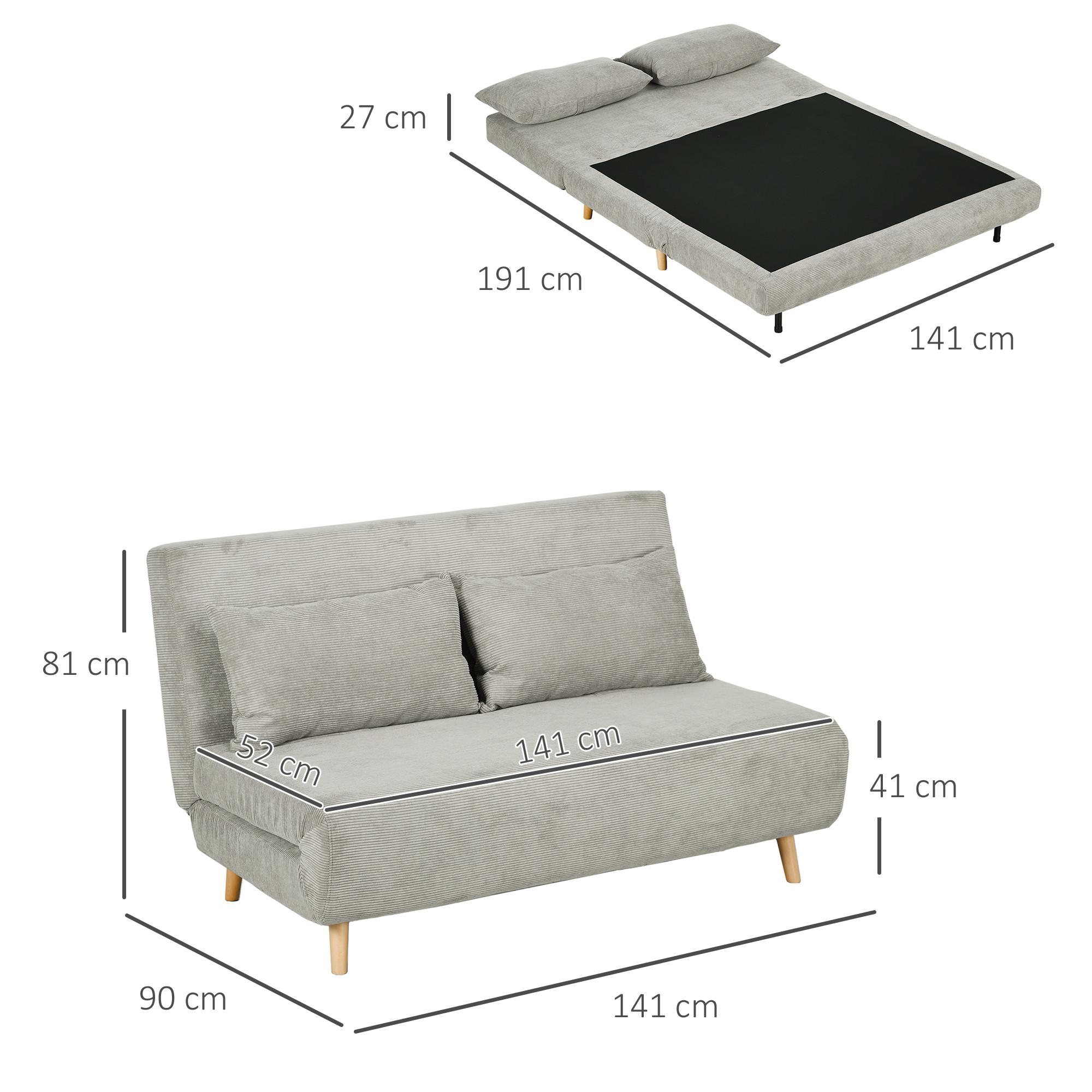 HOMCOM Schlafsofa  