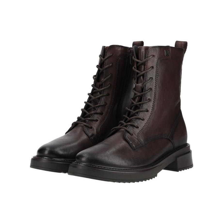 Waldläufer Bottines à lacets avec fermeture éclair latérale  