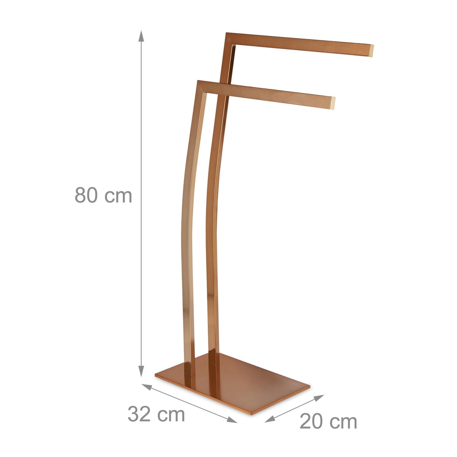 B2X Porte-serviettes WIMEDO en acier inoxydable  