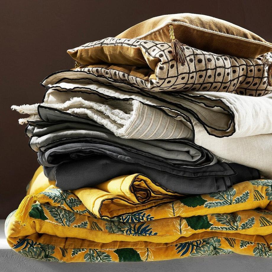 AM.PM  Boutis en lin lavé Kalong 