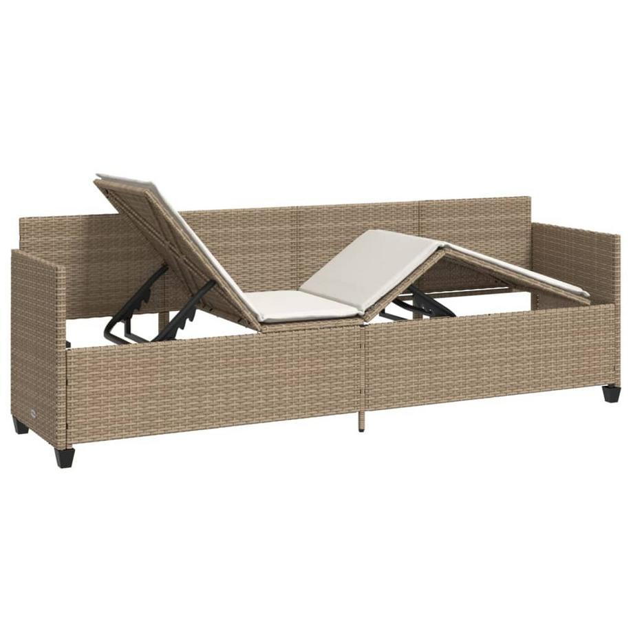 VidaXL lettino Polirattan  