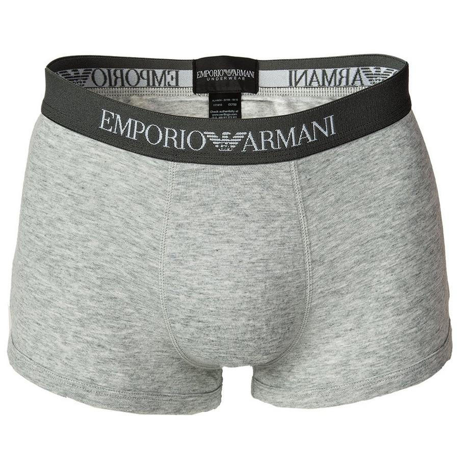EMPORIO ARMANI Caleçons Boxers 3 Pièces Coupe Confortable  