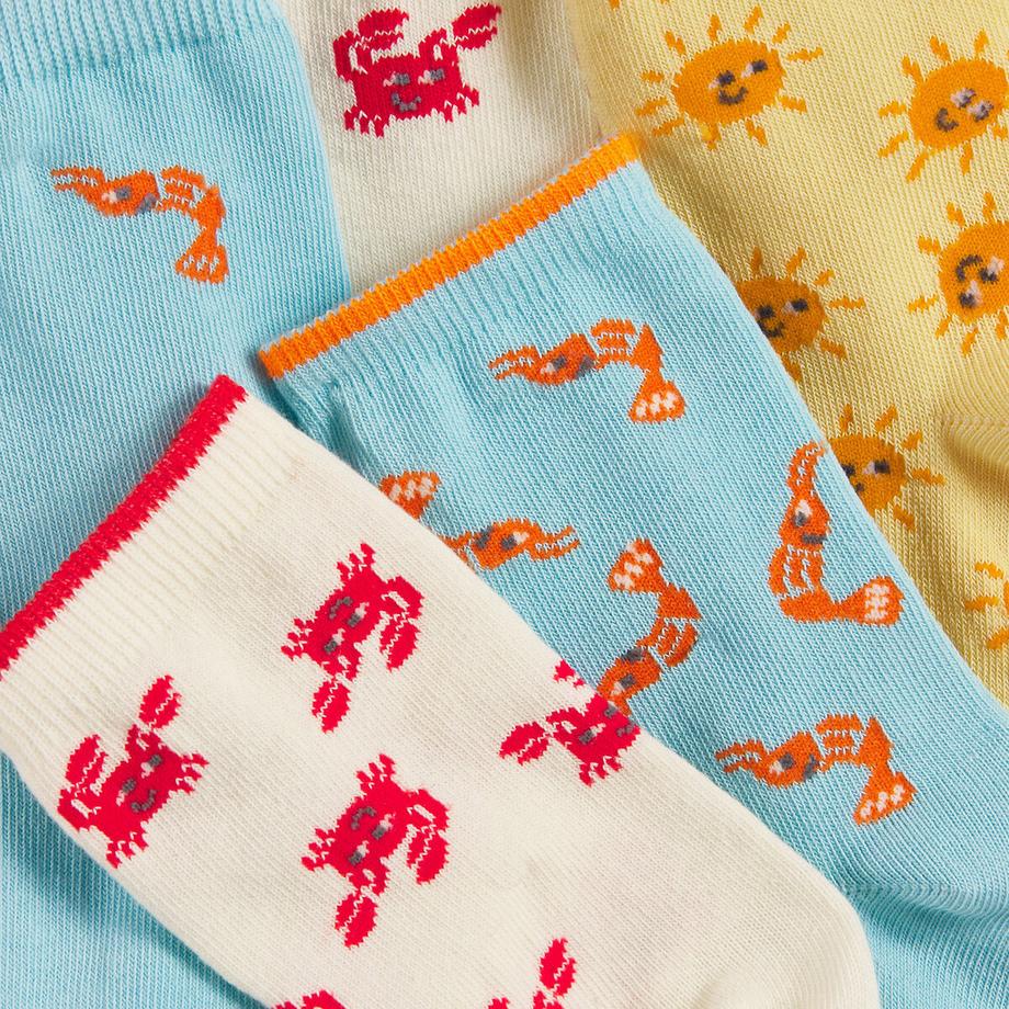 La Redoute Collections  5 Paar Fantasiesocken mit Tiermotiven 