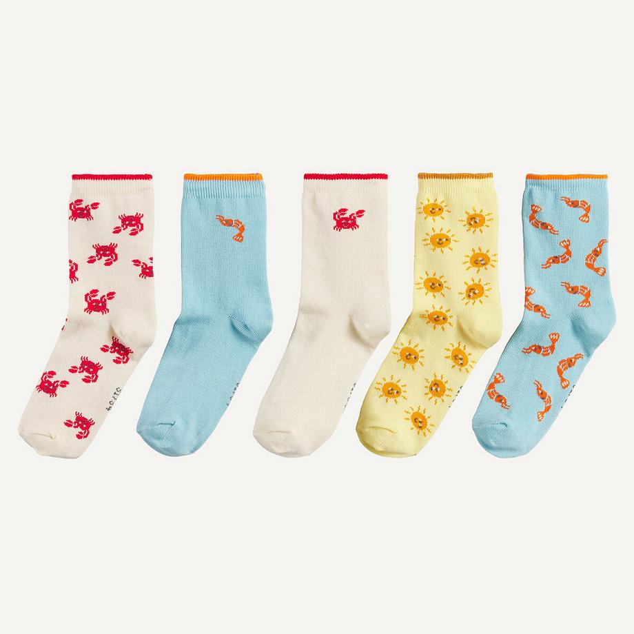 La Redoute Collections  5 Paar Fantasiesocken mit Tiermotiven 