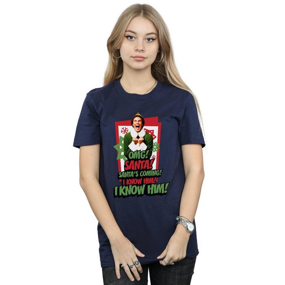 Elf OMG Santa T-Shirt  