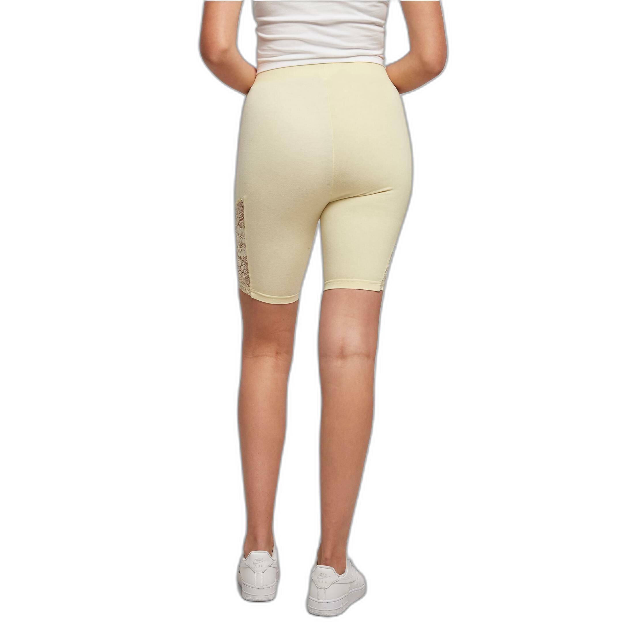 URBAN CLASSICS High Waist Tights Lace Inset  