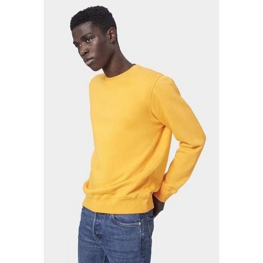 Colorful Standard Classic Organic Rundhals Sweatshirt burned yellow  