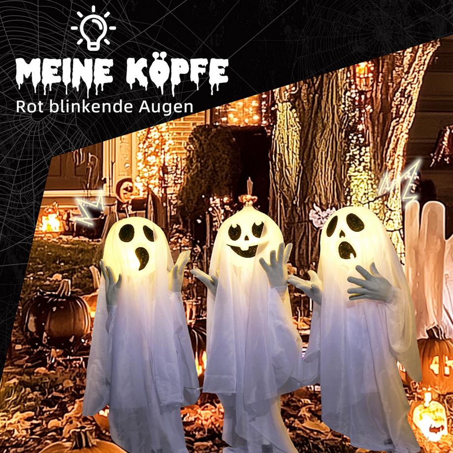 HOMCOM Décoration d'Halloween  