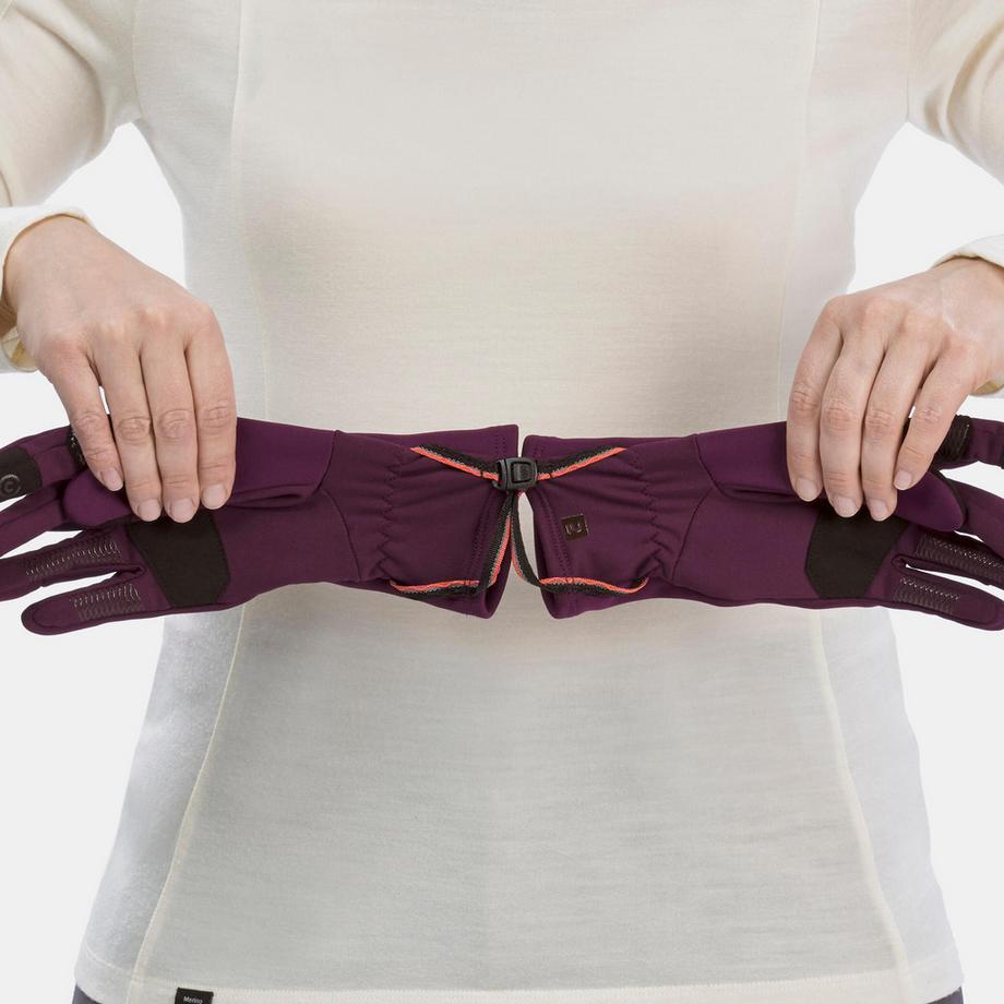 FORCLAZ  Gants - MT500 bordeaux 