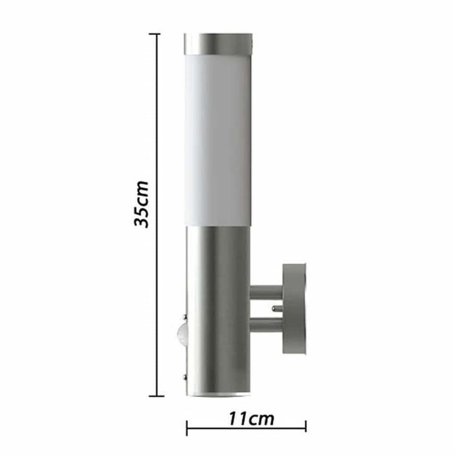 VidaXL Wandlampe elstahl  